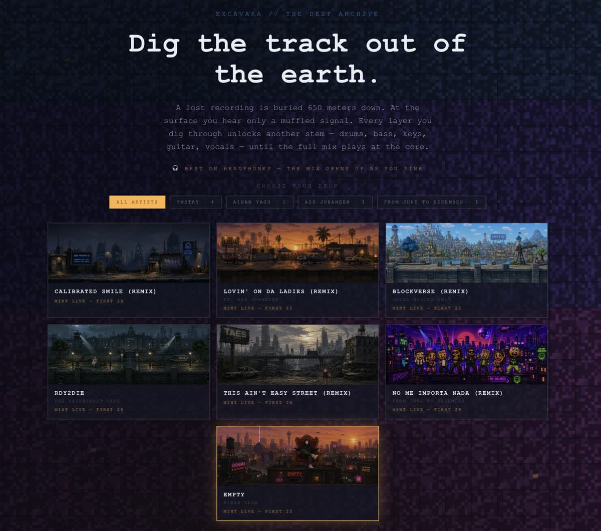 NFT Collections — screenshot